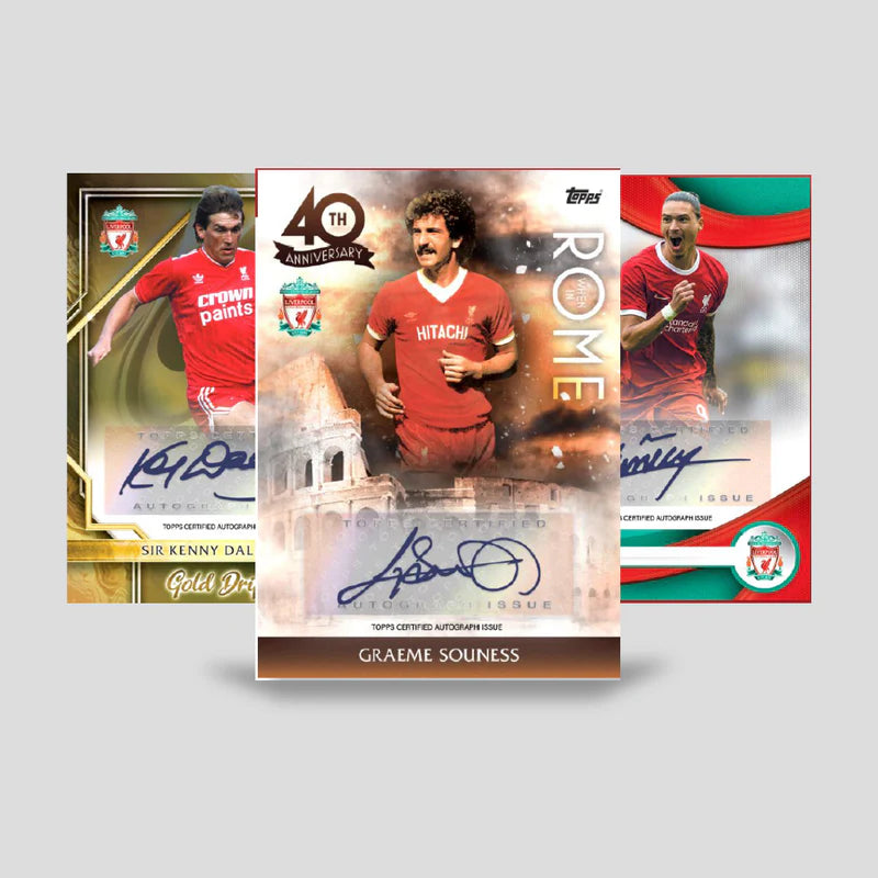 Autograph topps liverpool