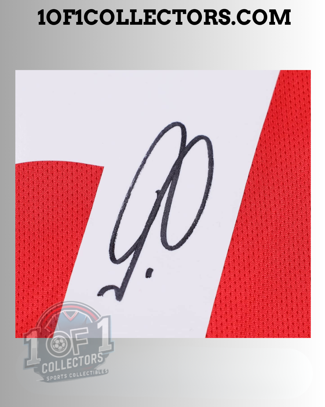 Autographe Robert Pires