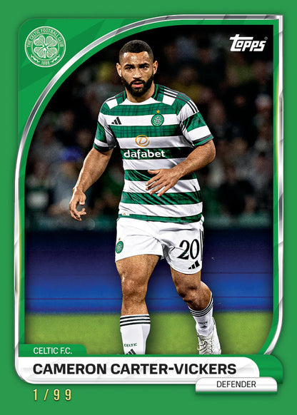 Cameron Carter-Vickers Topps Celtic Fc Collector Tin 