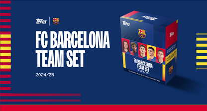 Topps FC Barcelone Team set  2024/25 en précommande (sortie officielle le 27 novembre)