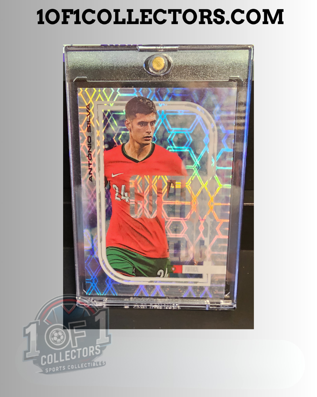 Carte António Silva 2025 Futera Cutting Edge 1/1 Portugal – recto
