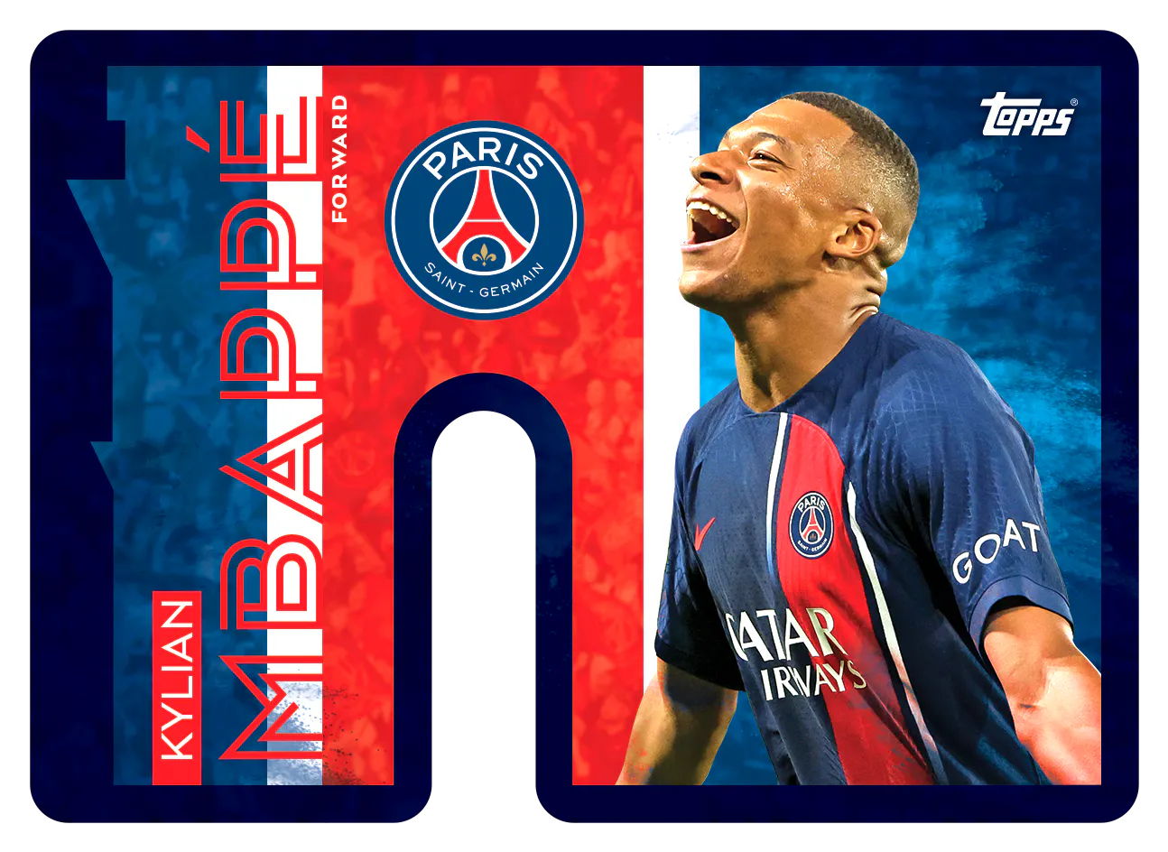 Die Cut Topps Team Set PSG 