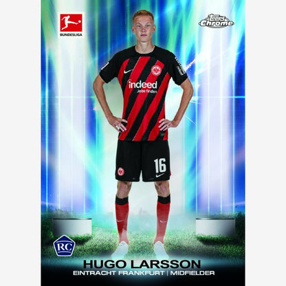 Hugo Larsson Ultrabeam Topps Chrome Bundesliga
