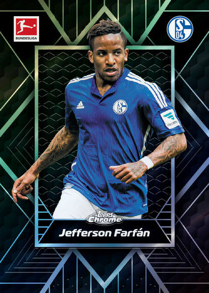 Jefferson Farfan topps chrome bundesliga