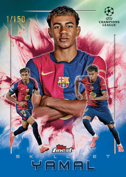 Lamine Yamal Skillset Topps Finest UCC