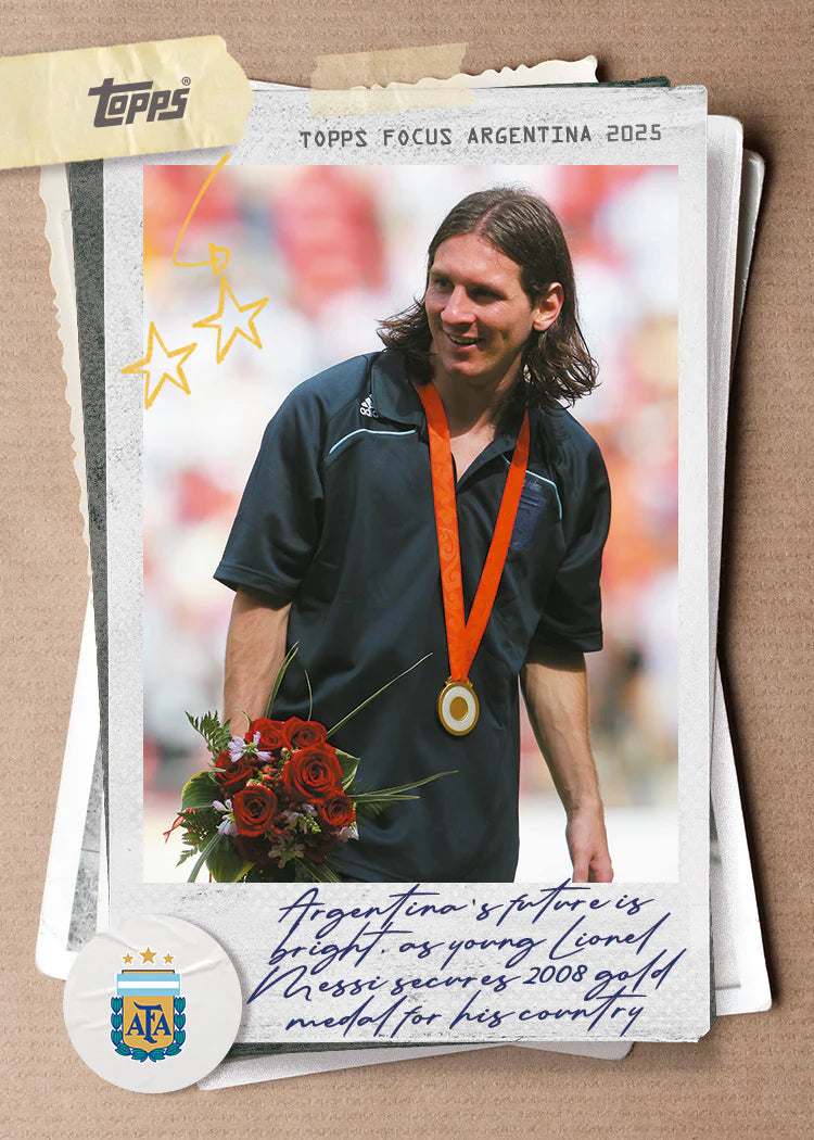 Lionel_Messi Topps Focus Argentina