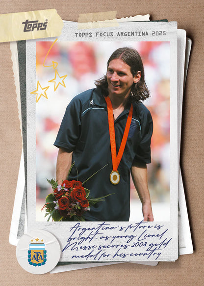 Lionel_Messi Topps Focus Argentina