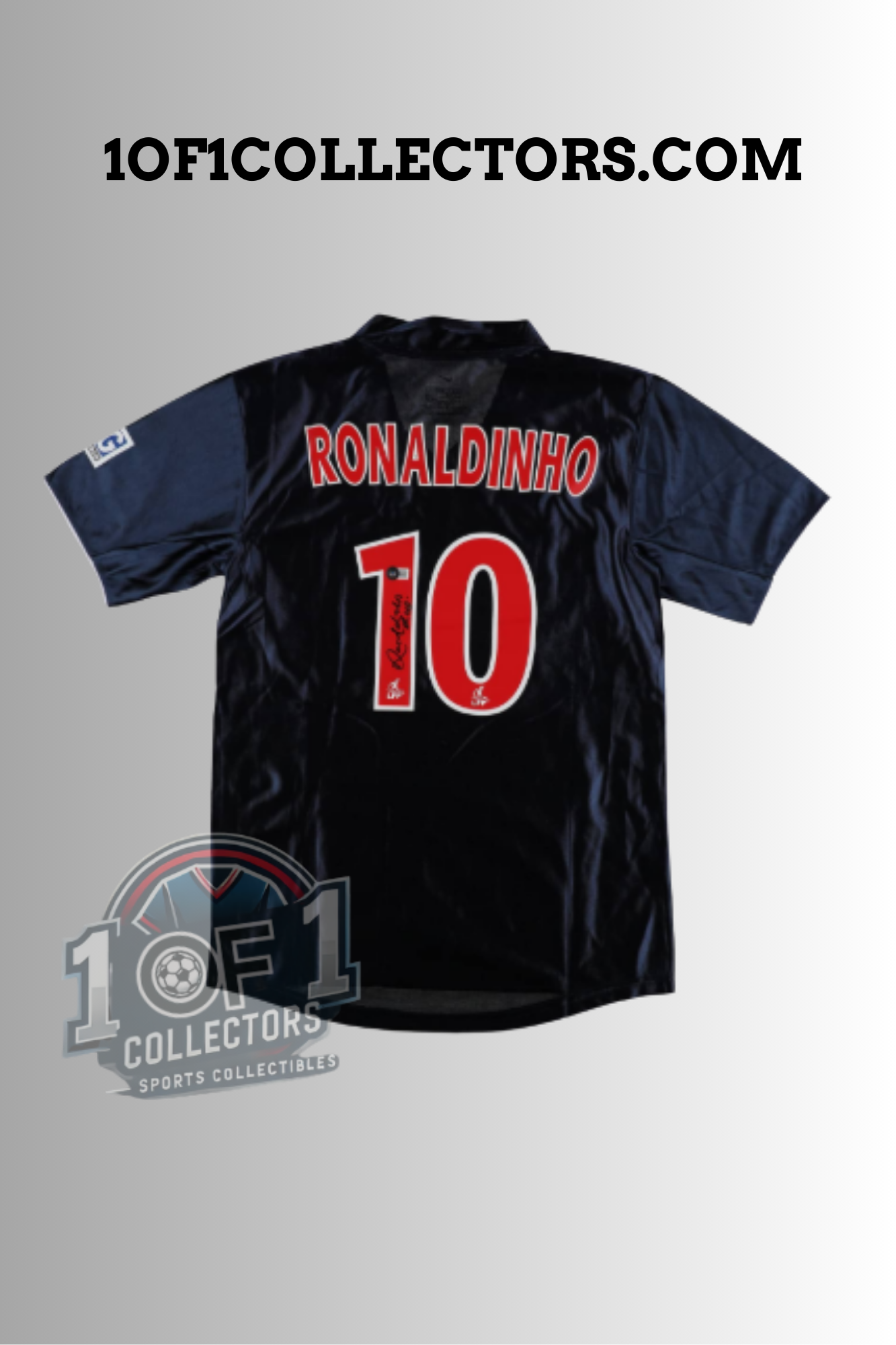 Maillot PSG Ronaldinho signatures