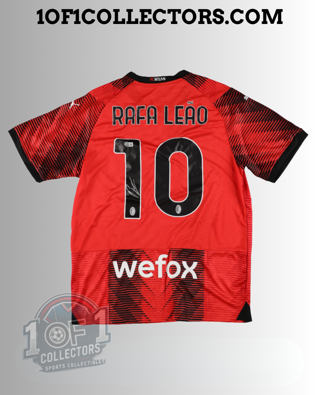 Maillot_AC_Milan_signe_Rafael_Leao