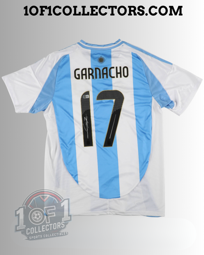 Maillot Argentine Signé Alejandro Garnacho