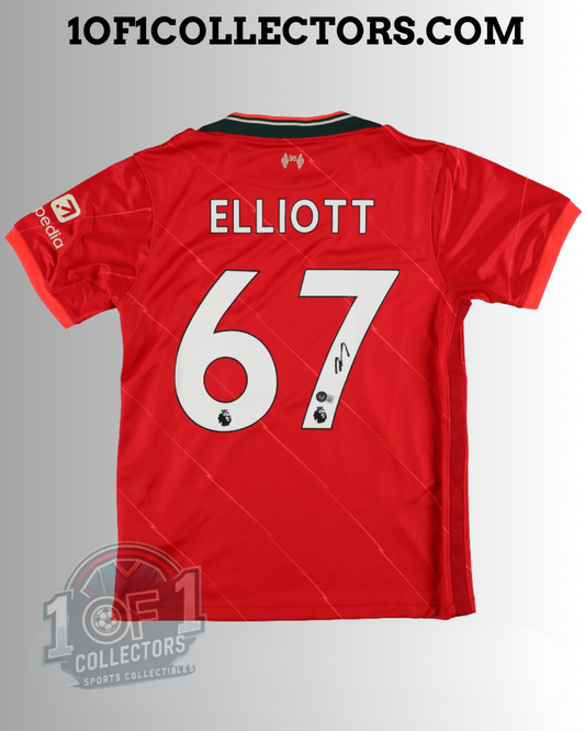 Maillot Liverpool Signé Harvey Elliott