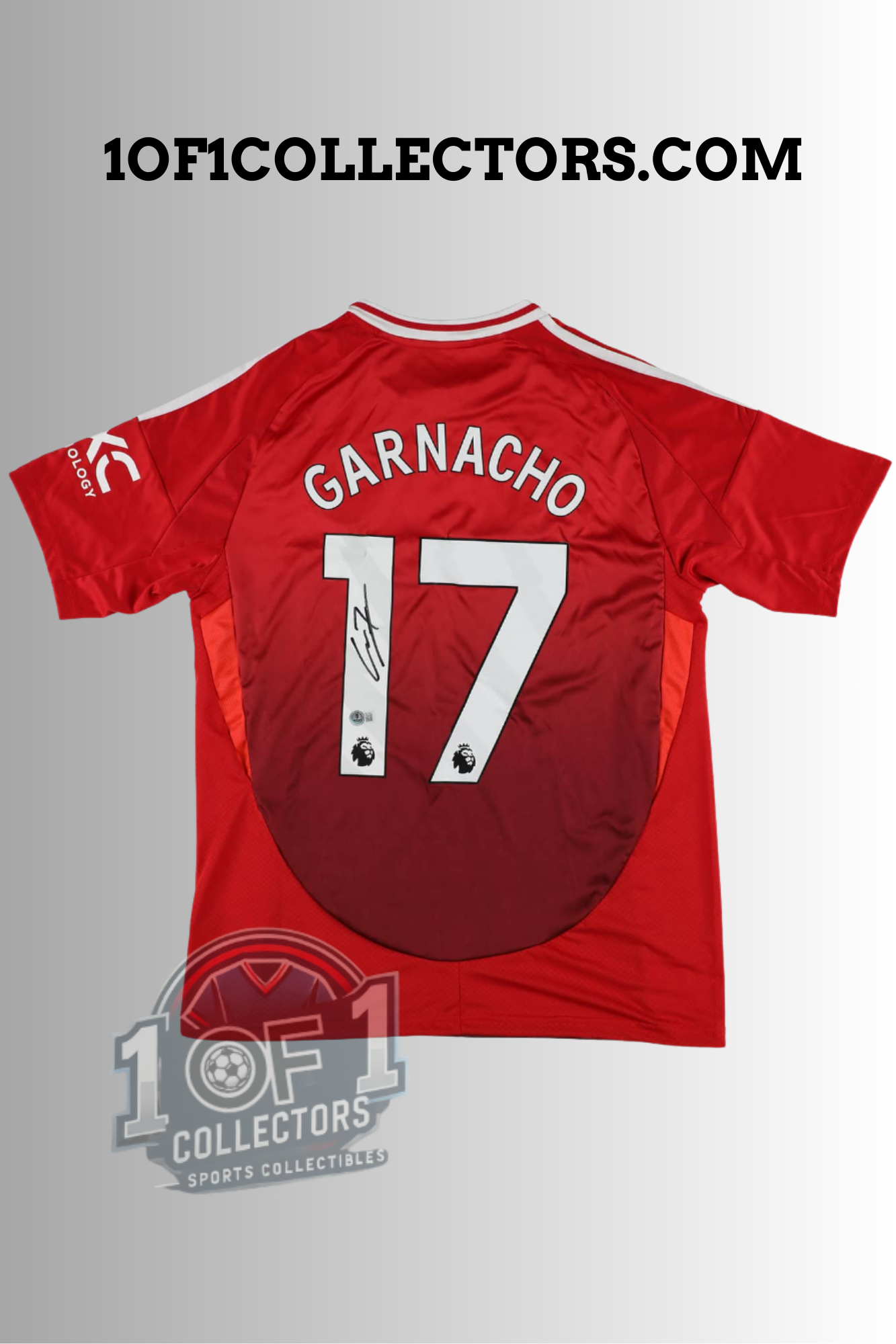 Maillot de football rouge signé Alejandro Garnacho Cote dIvoire Maillot de football rouge signé Alejandro Garnacho Cote dIvoire