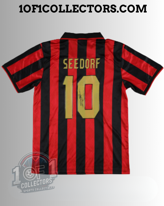 Maillot Milan AC Signé par Clarence Seedorf