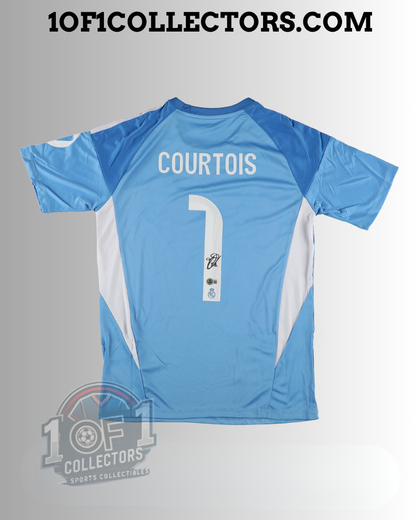 Maillot Real Madrid Courtois autographe