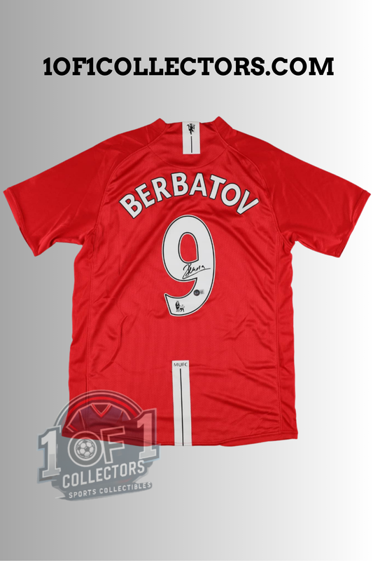 Maillot Signé par Berbatov Manchester United