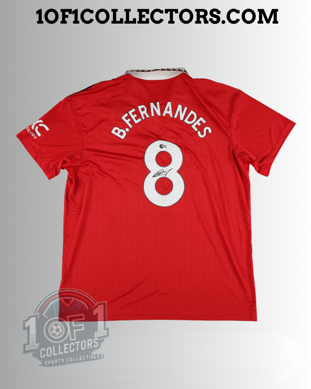 Maillot signé Bruno Fernandes Manchester United
