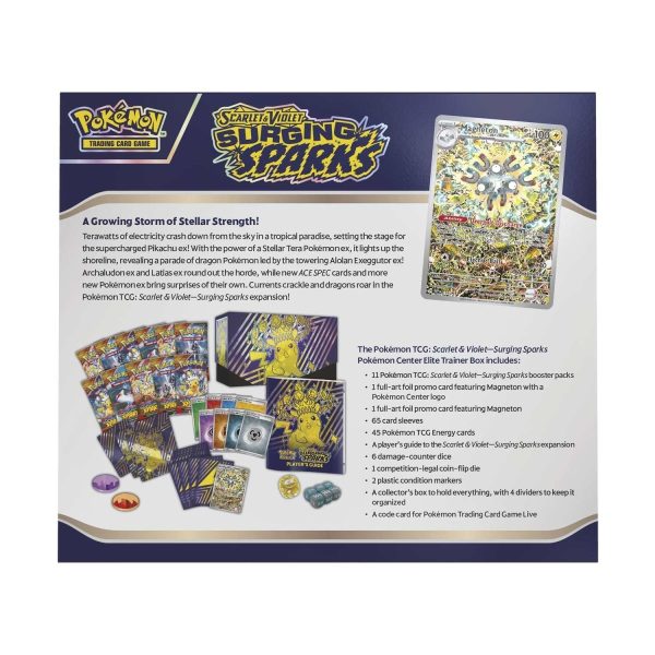 ETB Pokémon étincelles déferlantes | Pokémon Surging Sparks – Elite Trainer Box (Dispo)