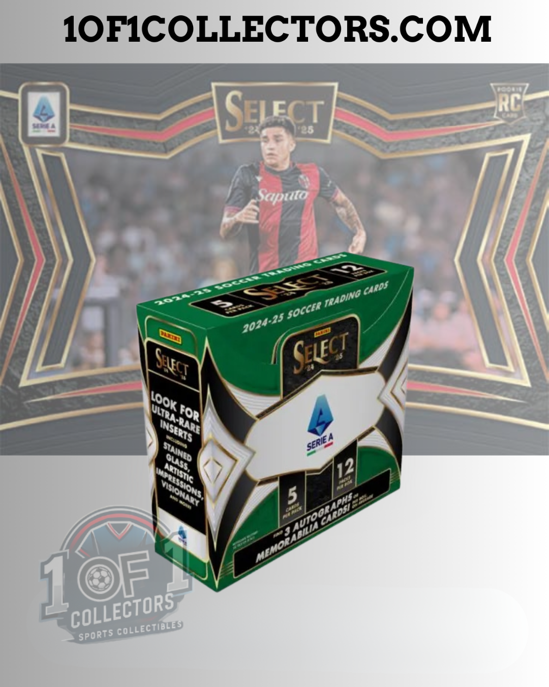2024-25 Panini Select Serie A Soccer Hobby Box