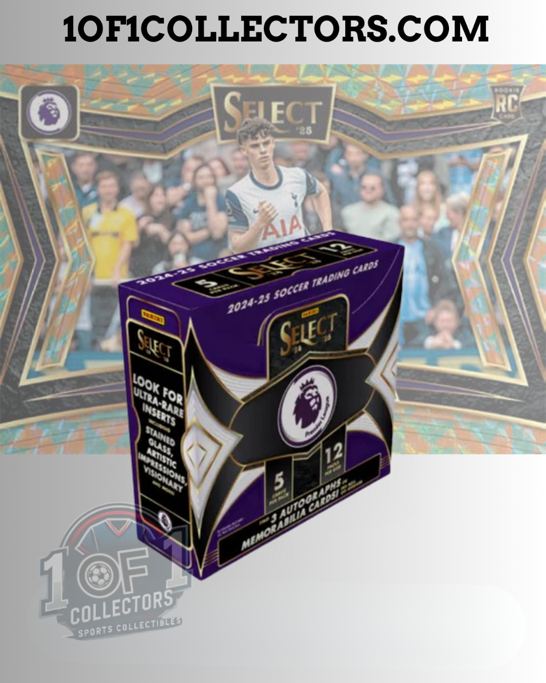 Panini select premier league epl hobby box