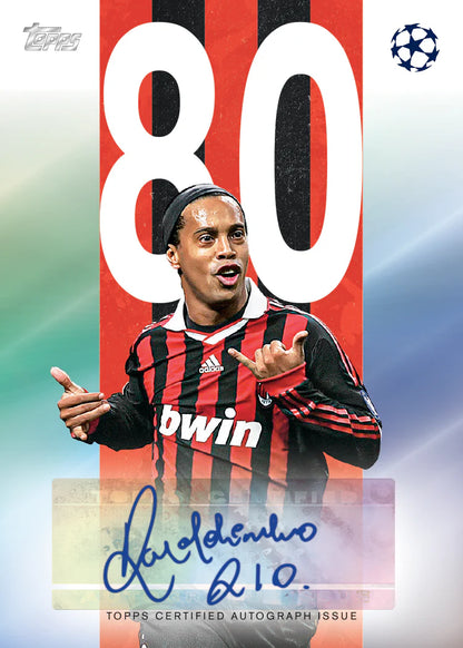 Ronaldinho R10 2025-26 Topps Flagship UEFA