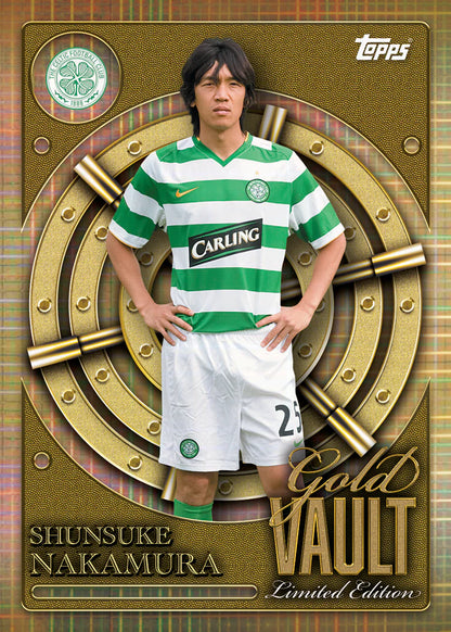 Shunsuke Nakamura Topps Celtic Fc Collector Tins