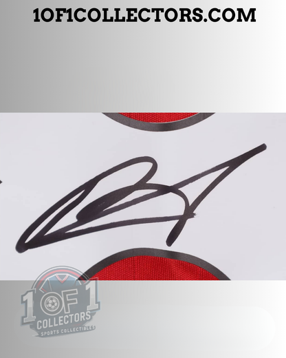 ⚽ Maillot Manchester United signé par Bruno Fernandes – Certifié Beckett