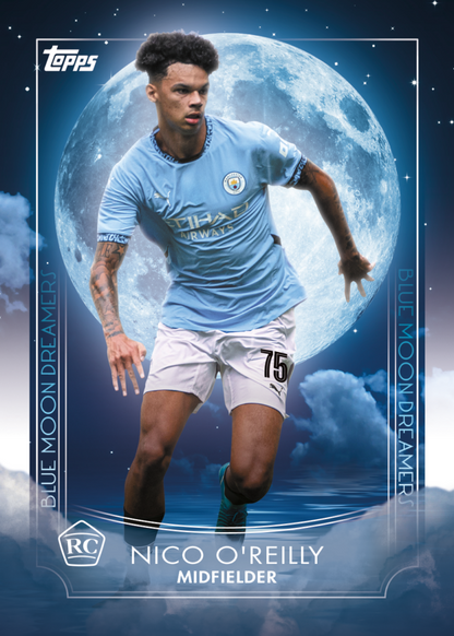 2024/25 Topps Manchester City Blue Moon Hobby Box ( en préco )