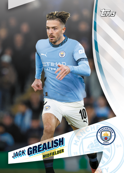 2024/25 Topps Manchester City Blue Moon Hobby Box ( en préco )