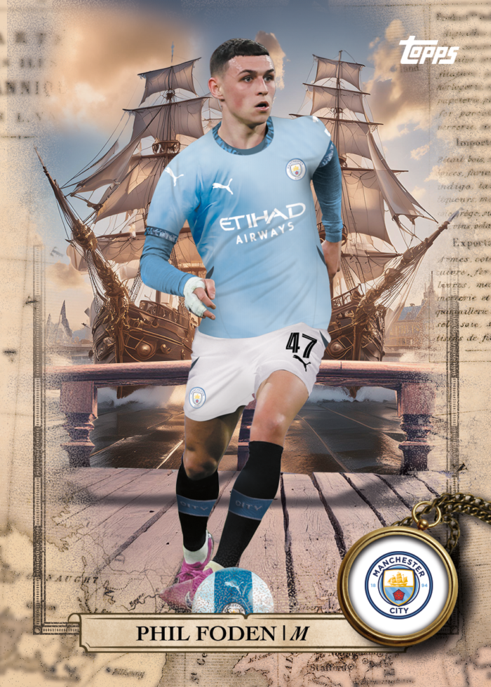 2024/25 Topps Manchester City Blue Moon Hobby Box ( en préco )