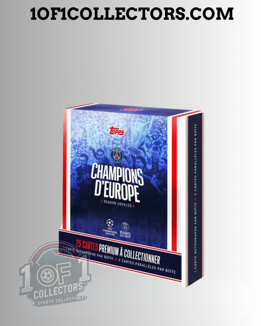2024-25 Topps PSG Champions d'Europe Soccer | Boxbreak only