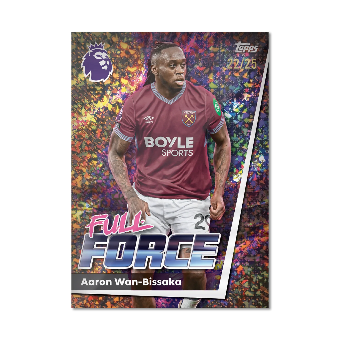 Topps Premier League Full Force Aaron Wan-Bissaka