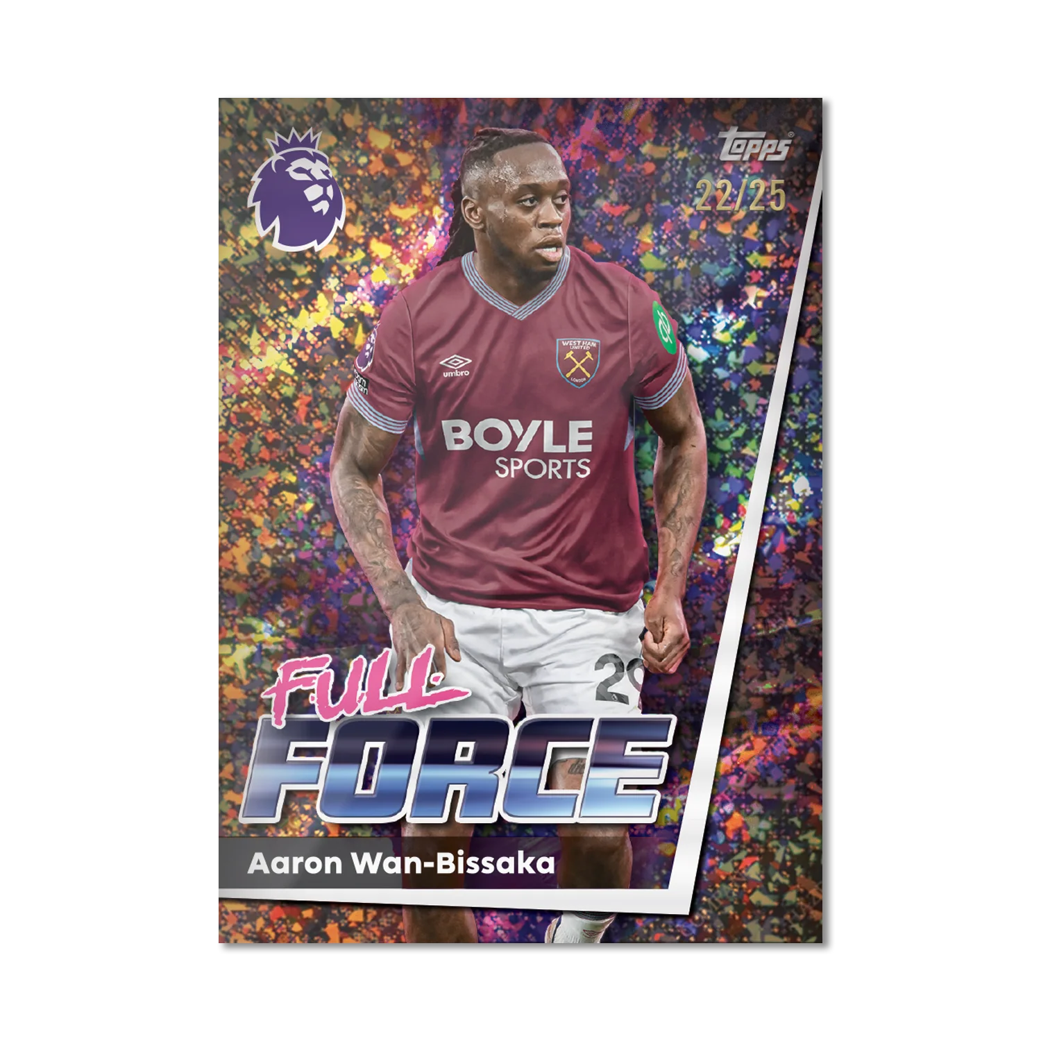 Topps Premier League Full Force Aaron Wan-Bissaka