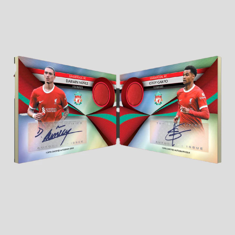 book dual autograph topps liverpool