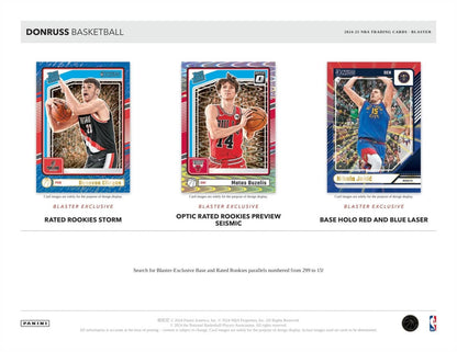 2024-25 Panini Donruss BasketBall Retail Box