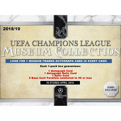 2018-19 Topps Museum Collection UEFA Champions League Base (Pré-Commande)