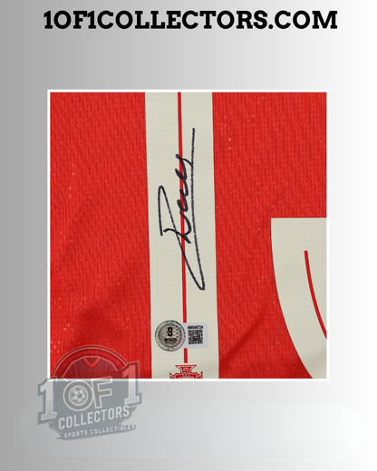 🇵🇹 Maillot du Portugal signé par João Neves – Certifié Beckett
